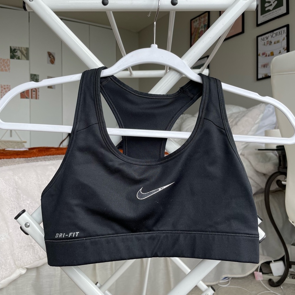 Nike Black Sports Bra size S